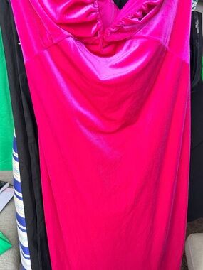 Zara Fuchsia Maxi Dress